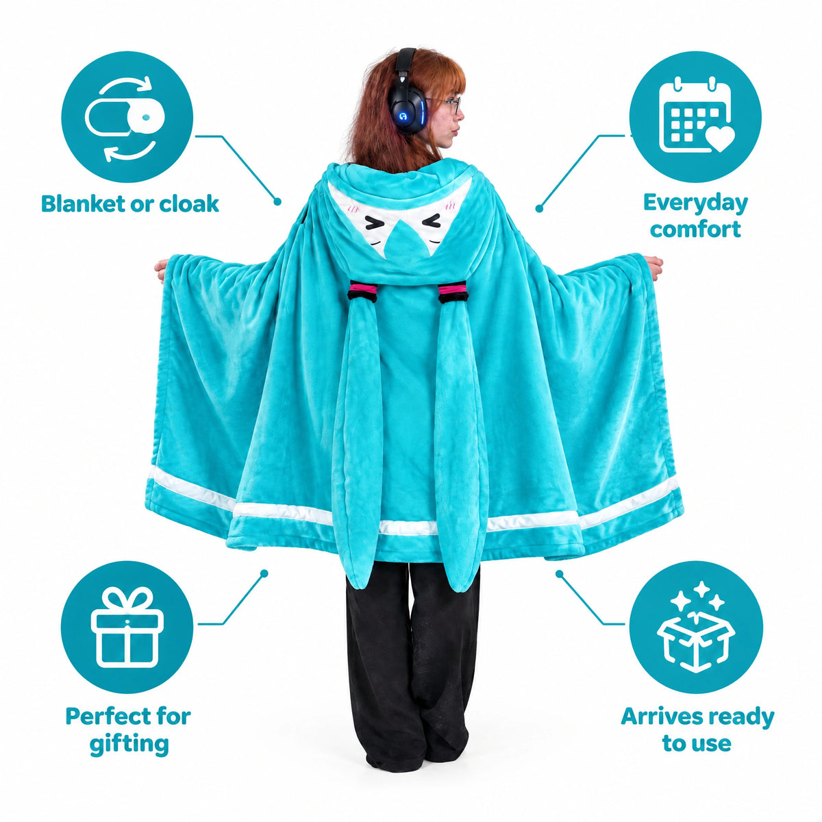 Miku Cozy Winter Cloak